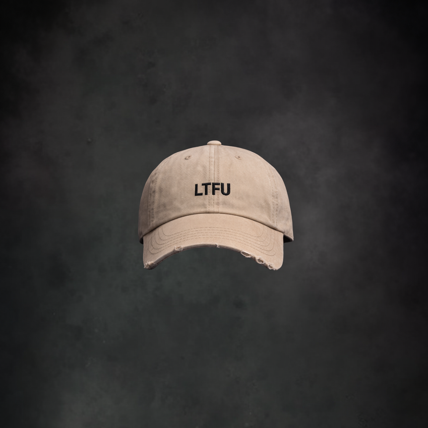 LTFU Distressed Dad Cap
